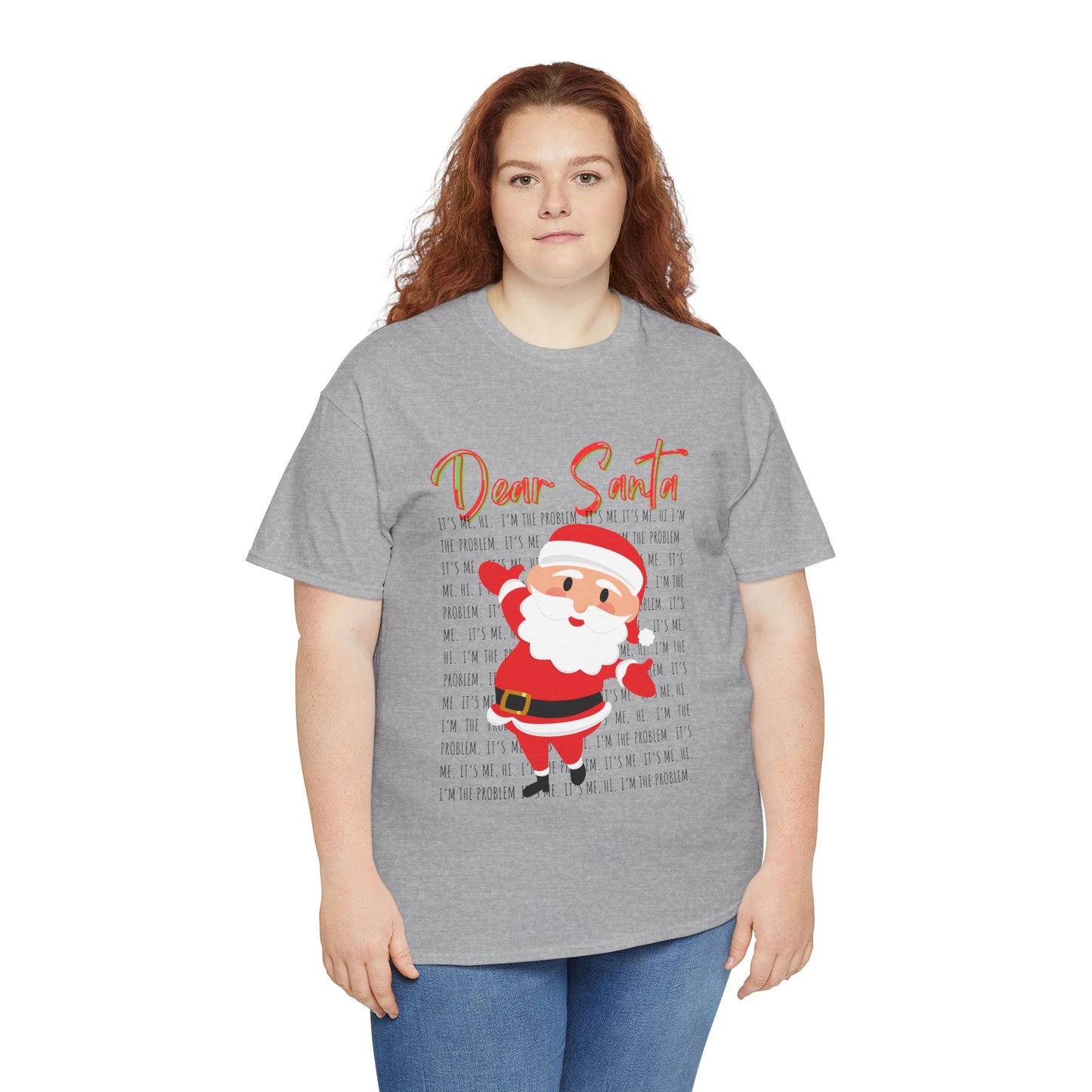 Dear Santa Christmas T-Shirt — Swift Inspired "It's me, Hi"