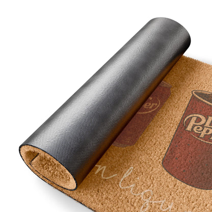 Dr Pepper I Drink That Brown Liquor Swift Inspired Doormat