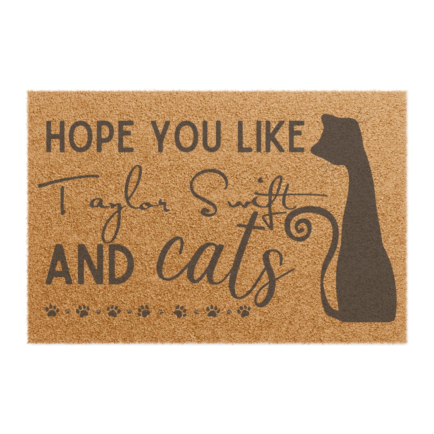 Swift inspired Cat Lover Welcome Mat