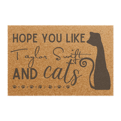 Swift inspired Cat Lover Welcome Mat