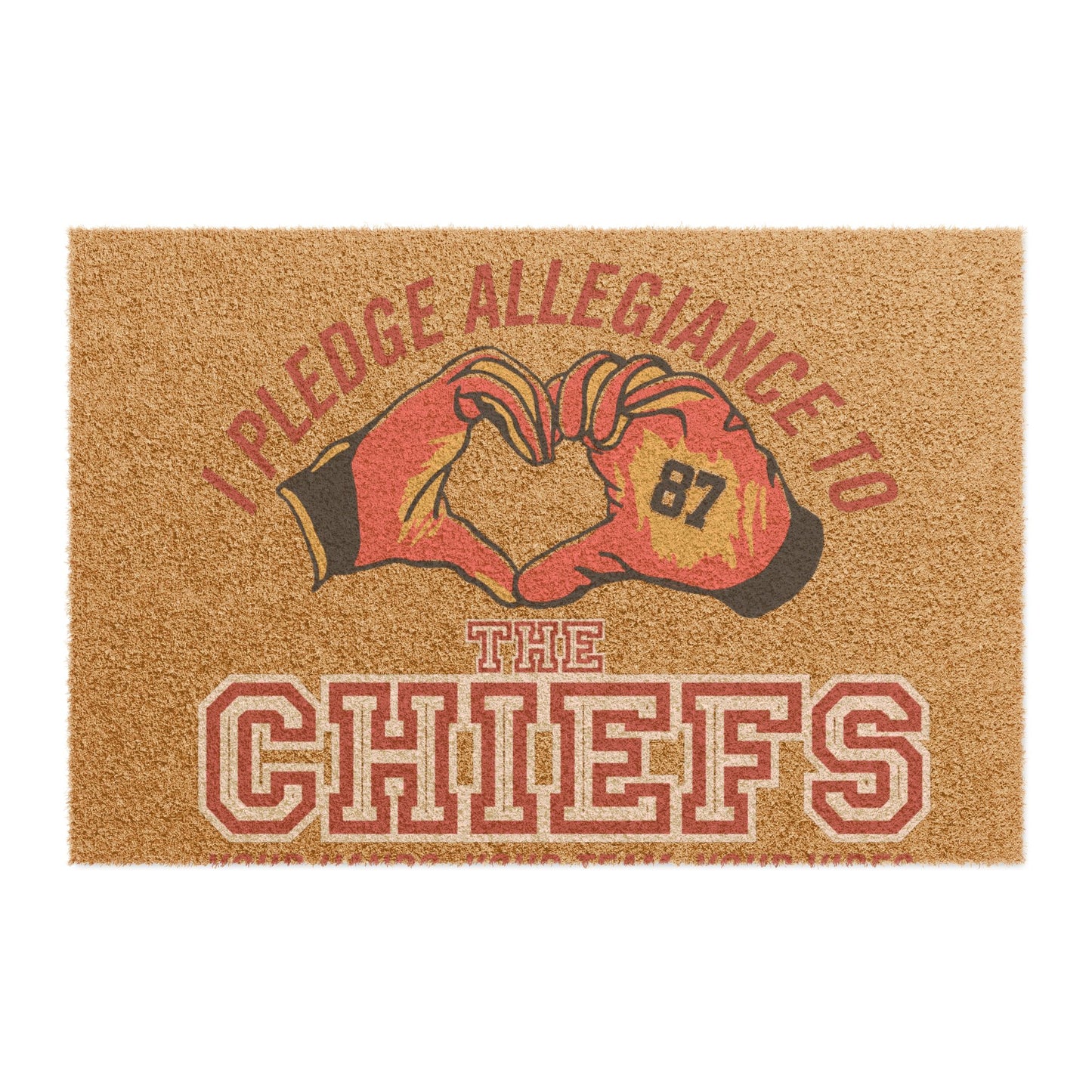 Doormat — 'I Pledge Allegiance to the Chiefs'