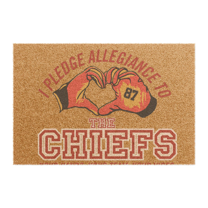 Doormat — 'I Pledge Allegiance to the Chiefs'