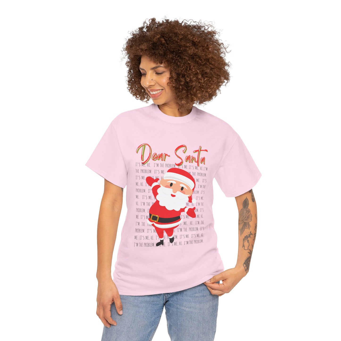 Dear Santa Christmas T-Shirt — Swift Inspired "It's me, Hi"