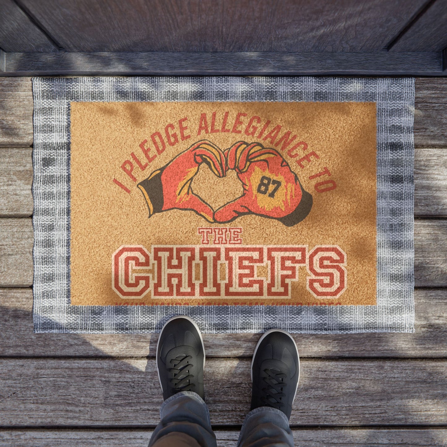 Doormat — 'I Pledge Allegiance to the Chiefs'