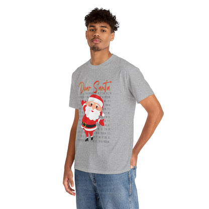 Dear Santa Christmas T-Shirt — Swift Inspired "It's me, Hi"