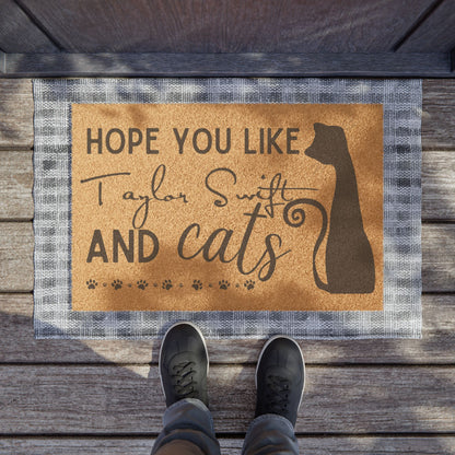 Swift inspired Cat Lover Welcome Mat