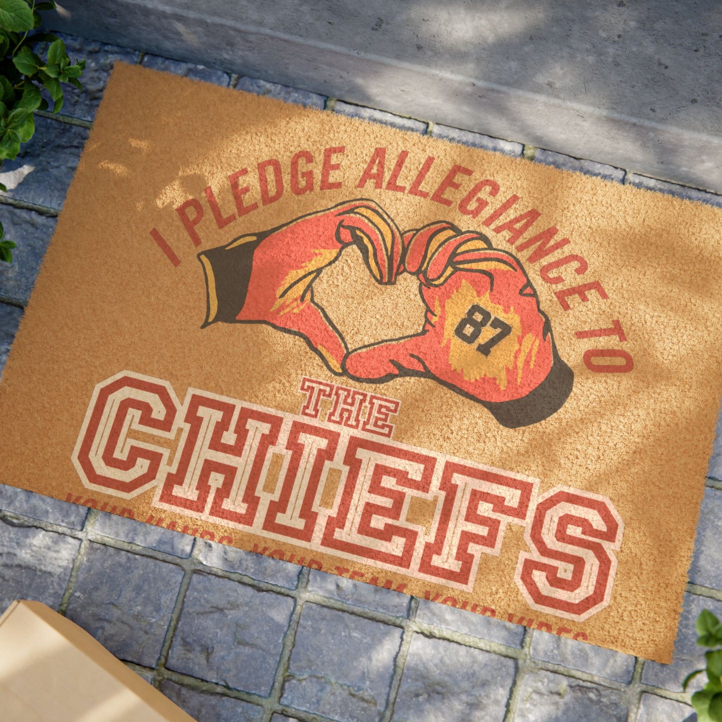 Doormat — 'I Pledge Allegiance to the Chiefs'