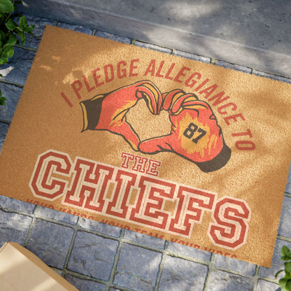 Doormat — 'I Pledge Allegiance to the Chiefs'