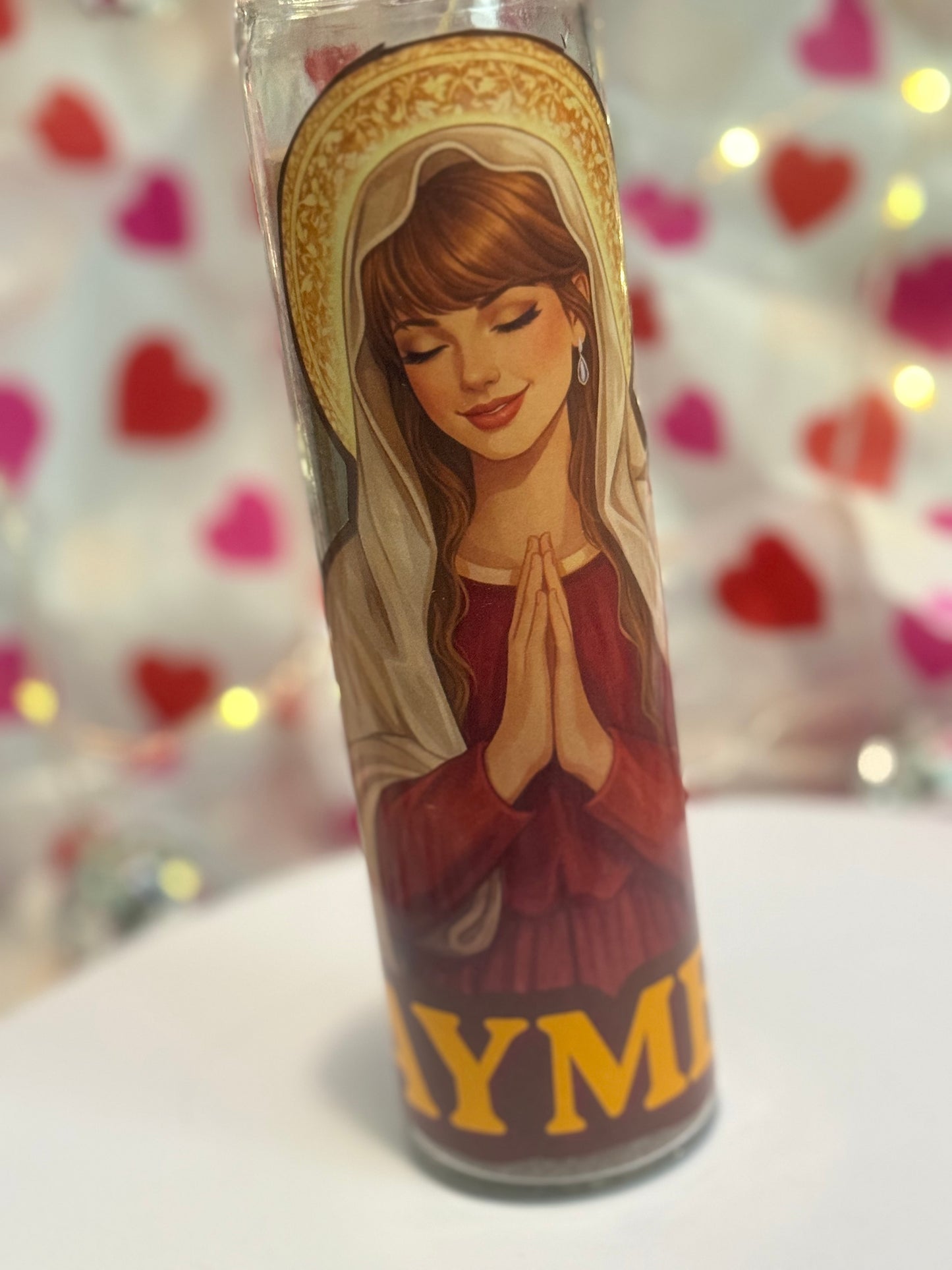 Taymen Swiftie TS Prayer Candle