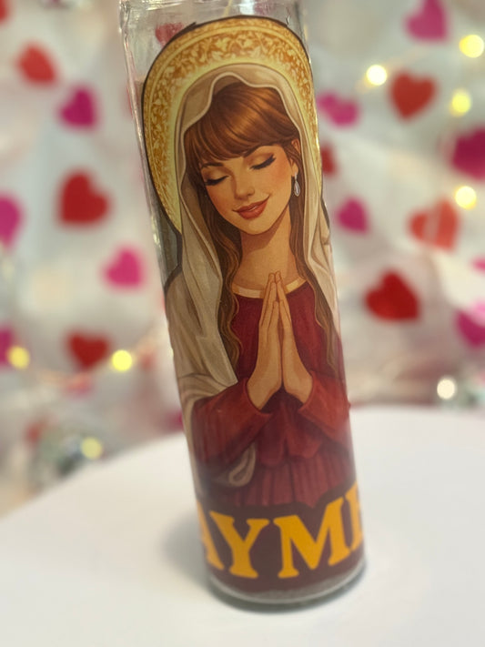Taymen Swiftie TS Prayer Candle