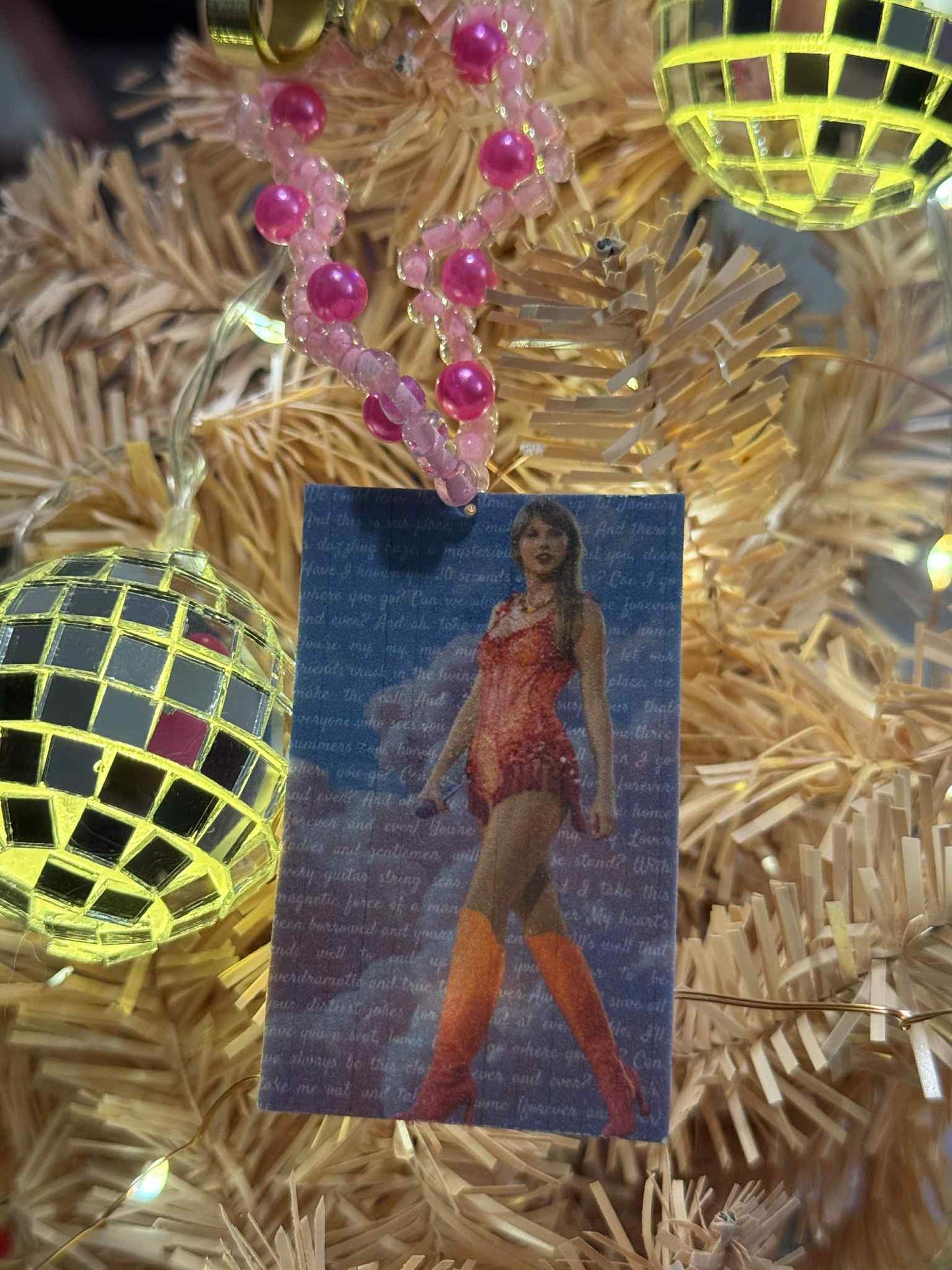 Taylor Swift Eras Christmas Ornaments